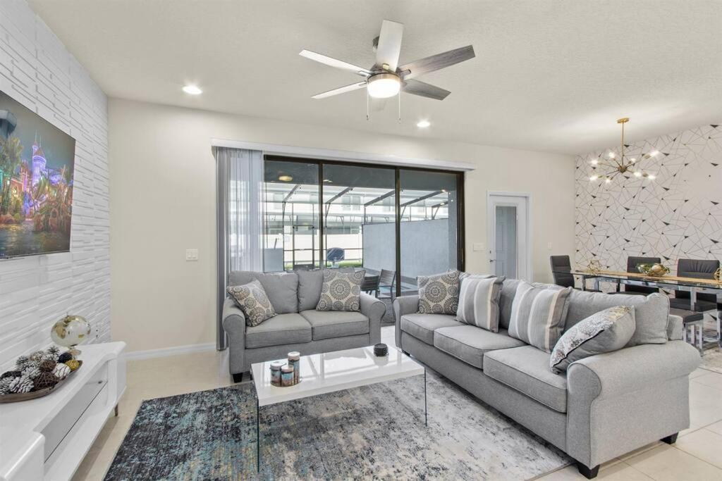 Luxury 5Bd/5Bh Home With Pool/Bbq Disney Universal Kissimmee Buitenkant foto